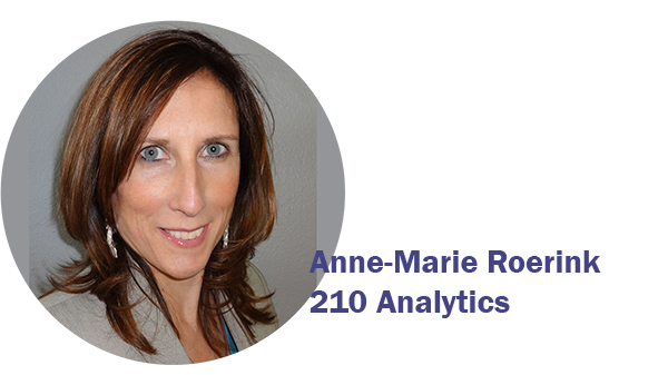 Headshot of Anne-Marie Roerink, 210 Analytics.