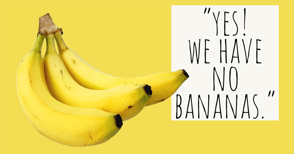 no bananas – newsletter