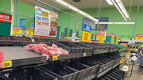 heb potato aisle