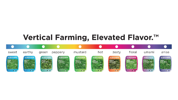 aerofarms flavor chart