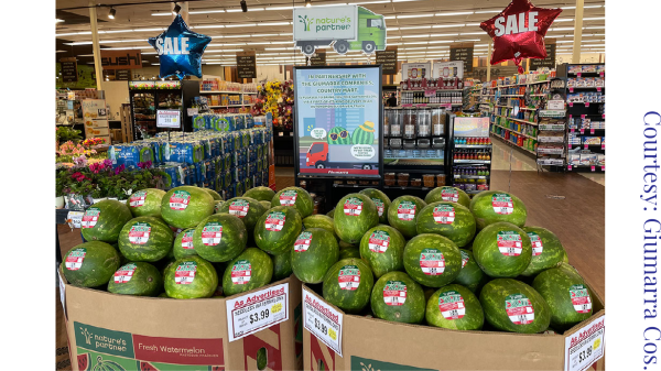 giumarra autonomous truck watermelons