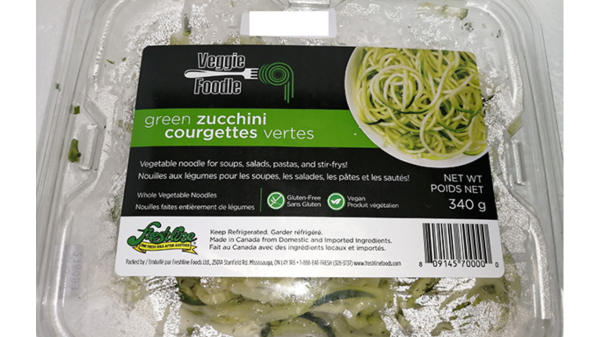 VF zucchini recall