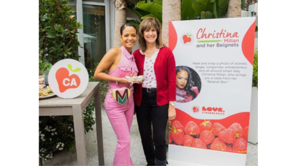 christina milian chris christian california strawberries