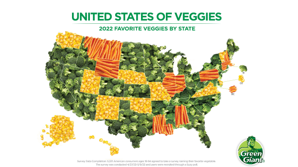 green giant favrotite veggie 2022