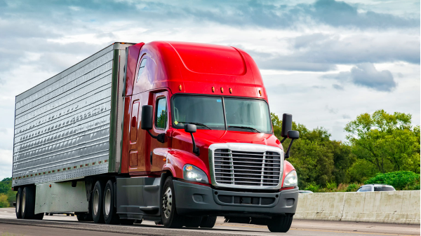 generic truck tractor trailer