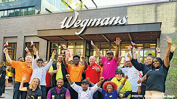 Wegmans great place to work