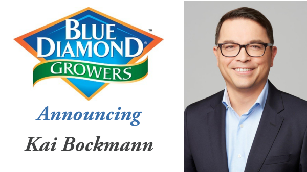 Blue Diamond Growers Board of Directors selects Kai Bockmann as next CEO