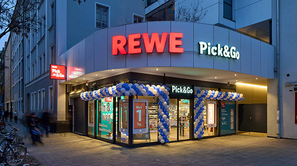 rewe pick and go