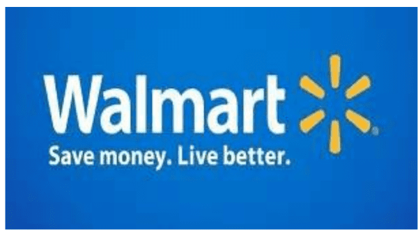 Walmart logo with Save money Live better slogan.