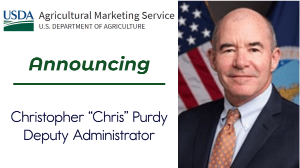 New Deputy Administrator for AMS Specialty Crops Program